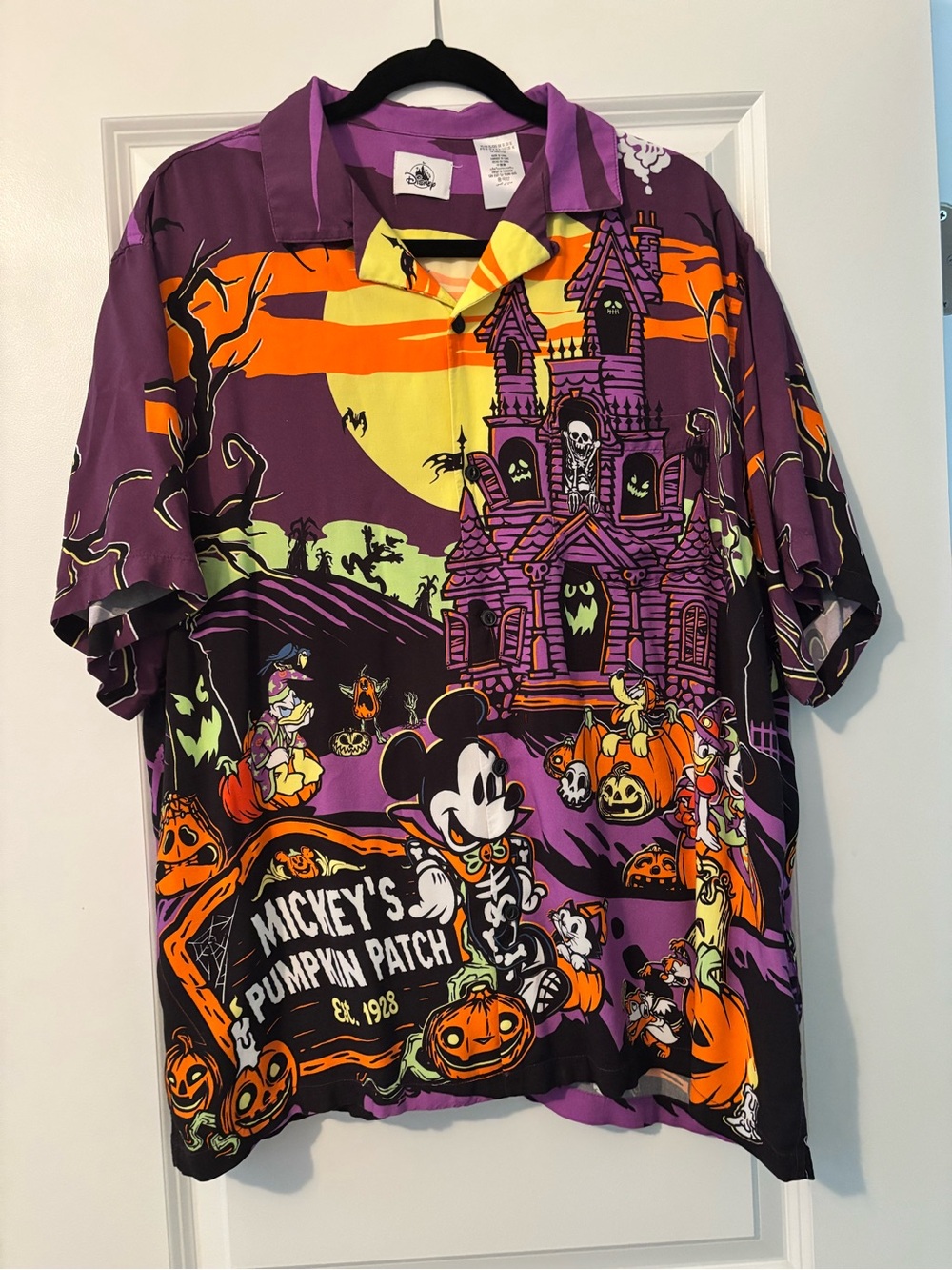 Disney Halloween button up
